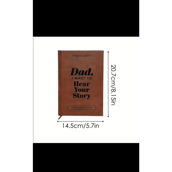 NEW unopened "Dad, I want to hear your story" guided journal - Picture 3 of 3